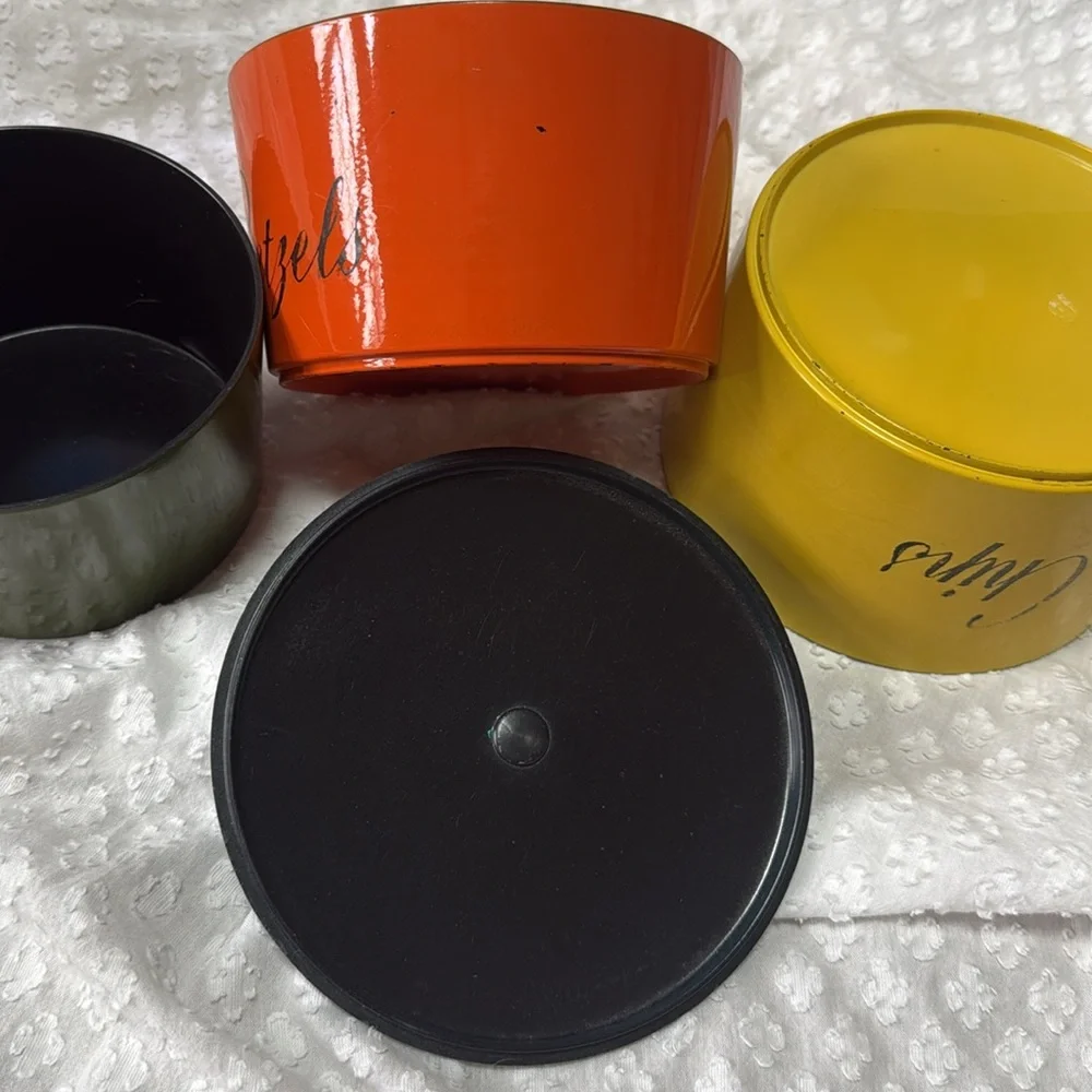 Vintage Snack Bowls Mid Century Nesting Bowls - Picture 6 of 14